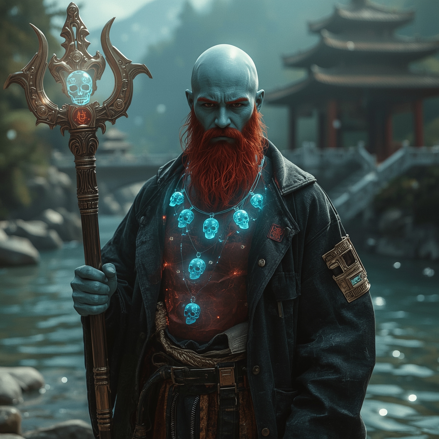 Cyberpunk Sha Wujing