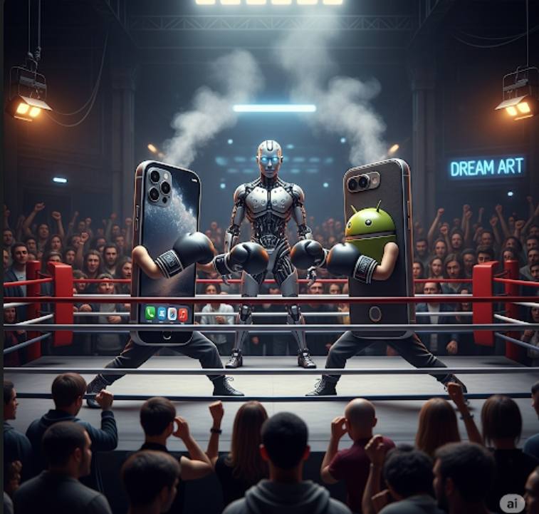 Generates an ultra-realistic multiverse image of a live boxing scene